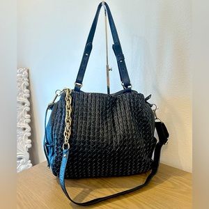 Elliott Lucca Woven Leather Bag